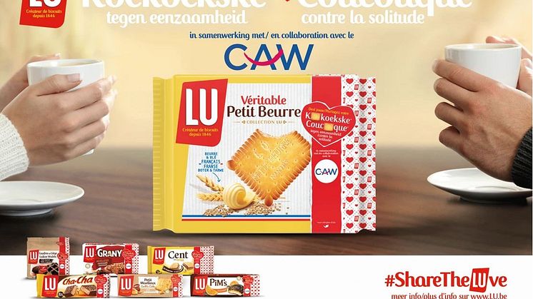 BELGIUM | Osons parler de la solitude ! LU lance #ShareTheLUve pour briser le tabou sur ce sujet.