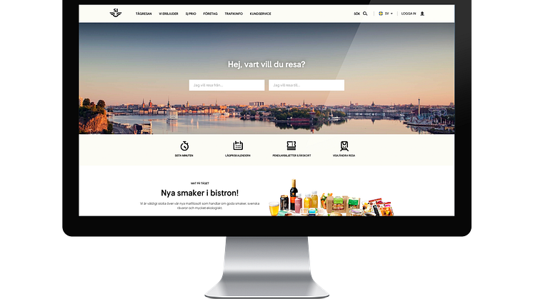 Idag lanseras nya sj.se – en av Sveriges största resesajter