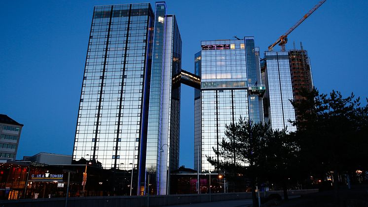 Gothia Towers kväll