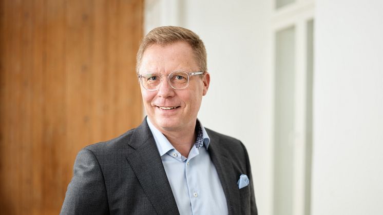 Tillträdande CFO för ARE-koncernen i Finland, Mats Danielsson. 