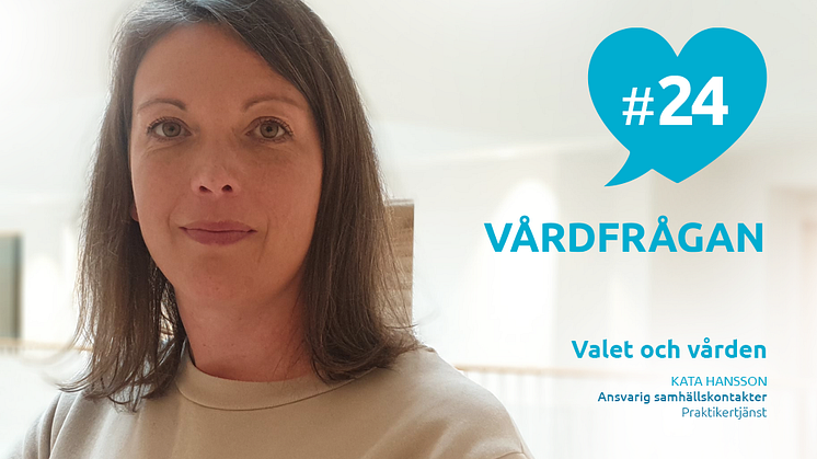 Nypremiär av podden Vårdfrågan – valet och vården