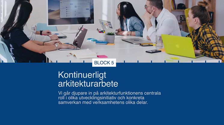 Certifierad verksamhetsarkitekt - en presentation av utbildningens olika delar