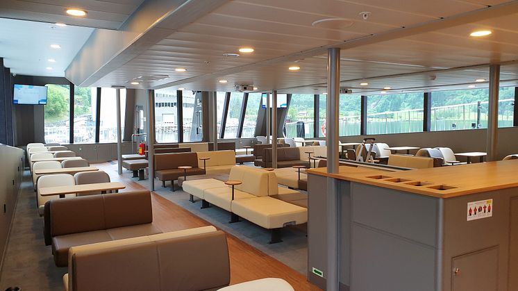 Seasight-båtene har et stilrent skandinavisk design og store vindusflater