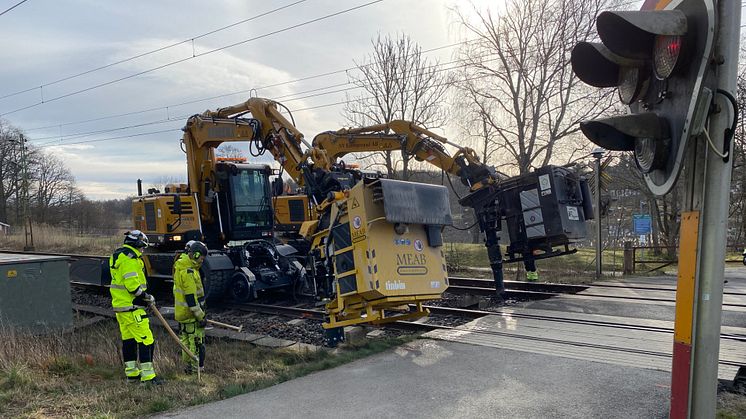 Trimningsåtgärder, Västra stambanan