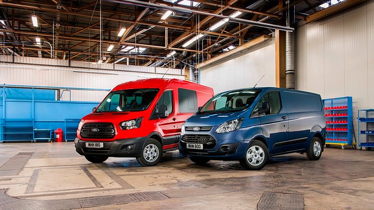 Ford továbbra is Európa első számú haszongépjármű-márkája