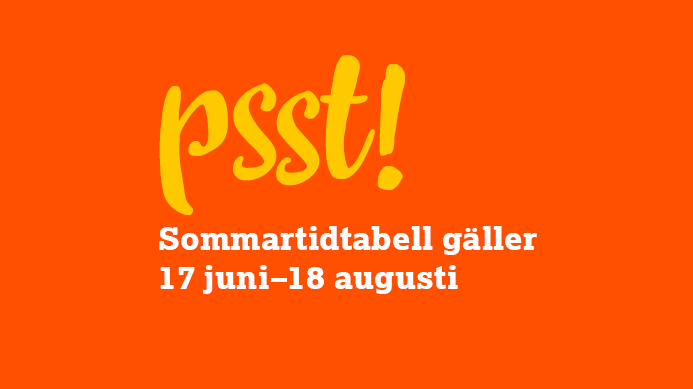 Skånetrafikens sommartidtabell