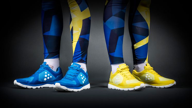 Swedish national XC team in Craft running shoes