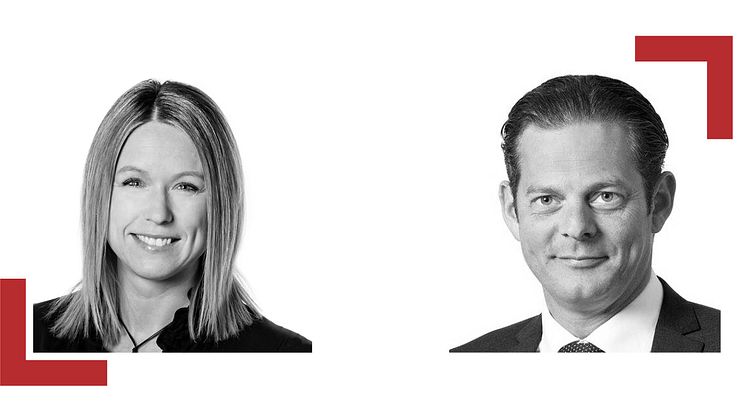 Henrik Sjölin och Camilla Berglund rekryteras till Svenska Hus i Göteborg