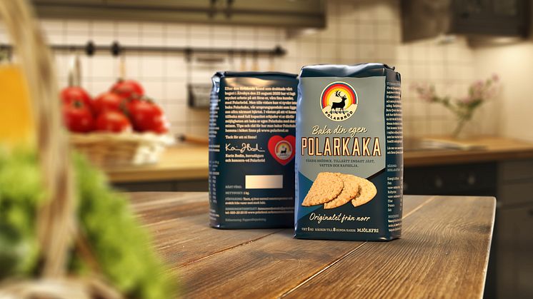 Polarbröd börjar sälja sin populära Polarkaka - som brödmix med Berte Qvarn-mjöl