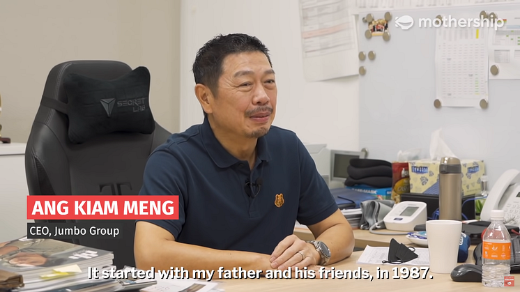 Ang Kiam Meng eats his way through a successful interview