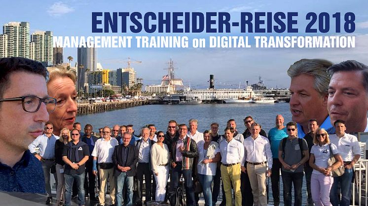 Entscheider-Reise 2018: Management Training on Digital Transformation