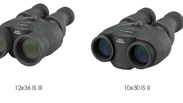 Canon fornyer sin kikkertserie med lanseringen av 12x36 IS III og 10x30 IS II