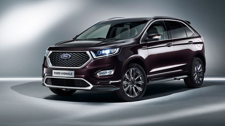 Ford Edge Vignale kommer till Sverige i november