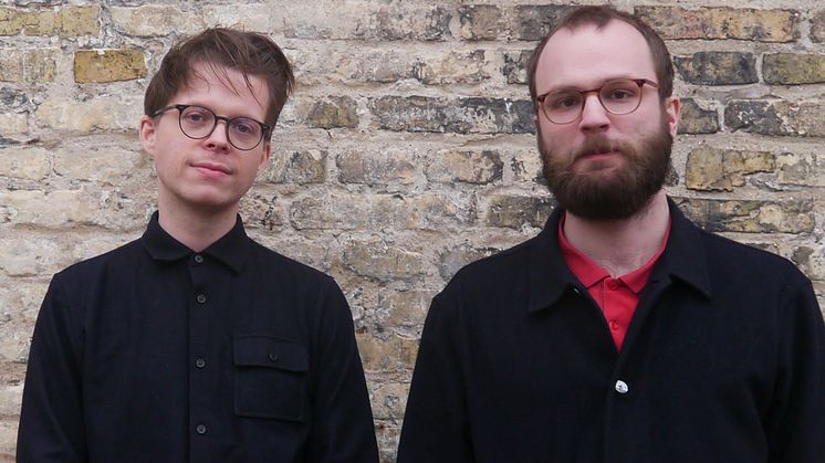 Oscar Forsman och Tobias Jansson, vinnare av Nya ögon på plast i arkitekturen