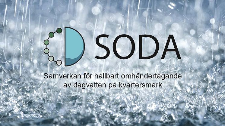 Dagvattenprojektet SODA får en fortsättning