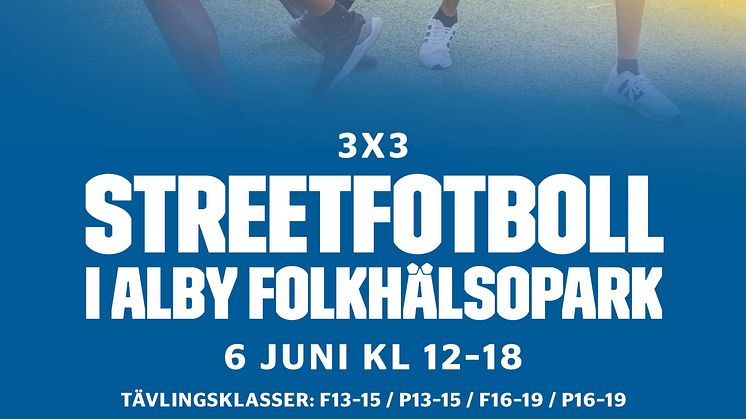 Fotbollsfest i Alby på nationaldagen