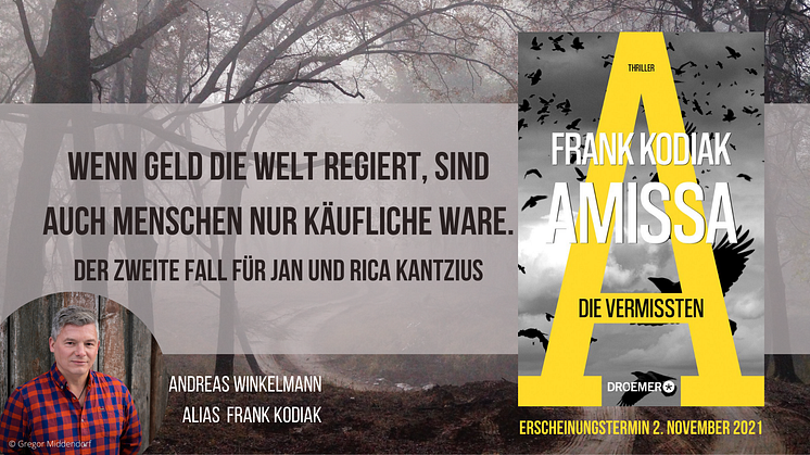 Wieviel kostet ein Menschenleben? Frank Kodiak, AMISSA - Die Vermissten: Packend und gnadenlos spannend