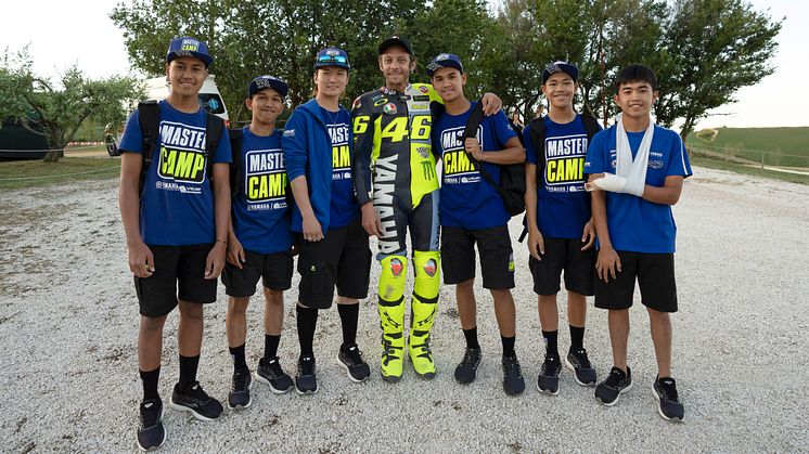 第11回目「Yamaha VR46 Master Camp」　キャンプ最終日、バレンティーノ・ロッシ選手と対面