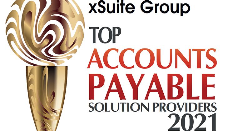 xSuite was recognized by CFO Tech Outlook for its disruptive AP Solutions Technology