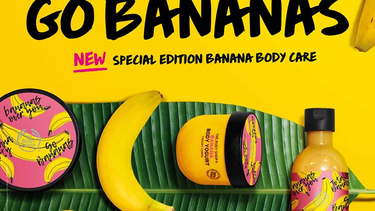Go Bananas - Somrig limited edition serie från The Body Shop
