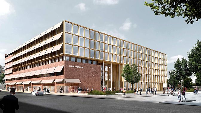 Uppsala Kommun skriver avtal med Informationsteknik  för Uppsala Nya Stadshus. Ett ordervärde på 27 MSEK. Stadshuset beräknas stå klart hösten 2021.