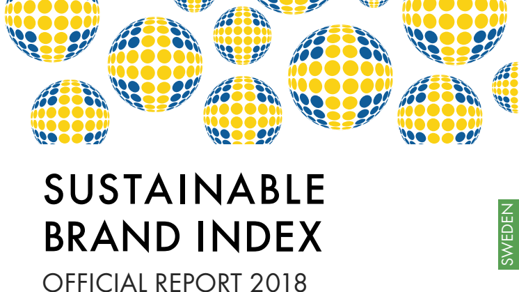 Officiell rapport - Sustainable Brand Index 2018