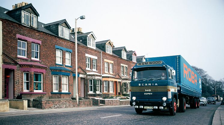 Ein Scania LB 140, ein V8 der früheren Generation.