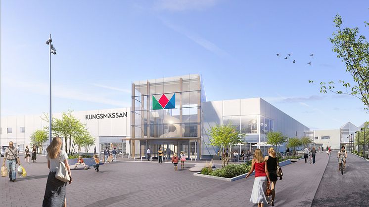 Sex nya butiker och ”snittar och bubbel”. Fredagen den 29 november är det dags för invigning av Etapp 1 av tillbyggnaden av Kungsmässan köpcentrum i Kungsbacka.