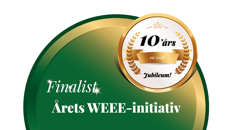 Finalist i kategorin "Årets WEEE-initiativ"