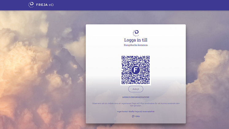 Kungsbacka kommun inför Freja eID+ som alternativ e-legitimation 