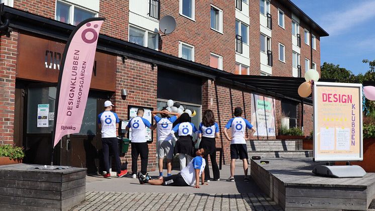 Samarbete med Röhsska museet är en av de aktiviteter som anordnas i Biskopsgården inom ramen för satsningen. Bild: Bostadsbolaget