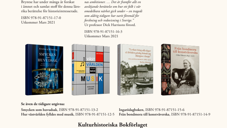 Aktuella böcker från Kulturhistoriska Bokförlaget våren 2021.pdf