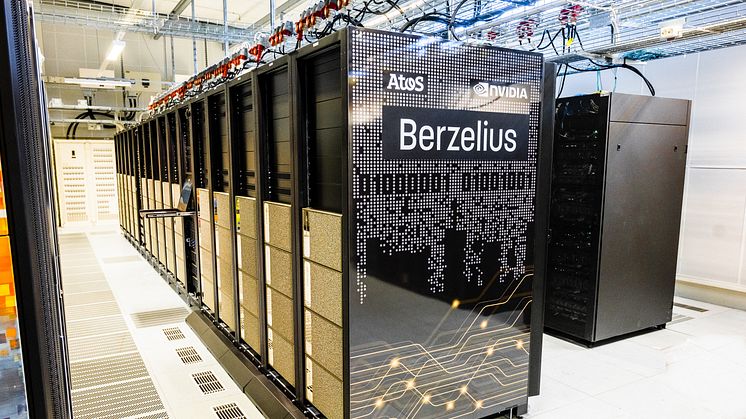 Superdatorn Berzelius, som finns vid Linköpings universitet, kommer att uppgraderas hösten 2024. Foto: Thor Balkhed/Linköpings universitet