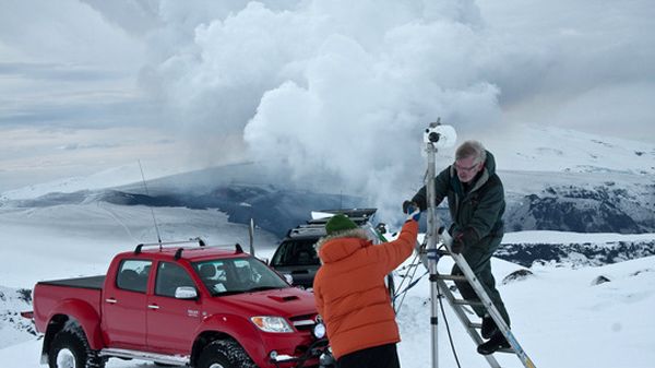 Islands vulkaner övervakas trådlöst