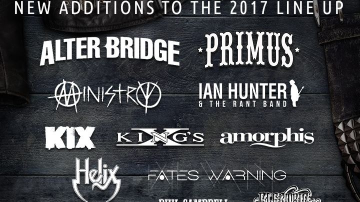 ​Alter Bridge, Primus, Ministry med flera klara för Sweden Rock Festival!