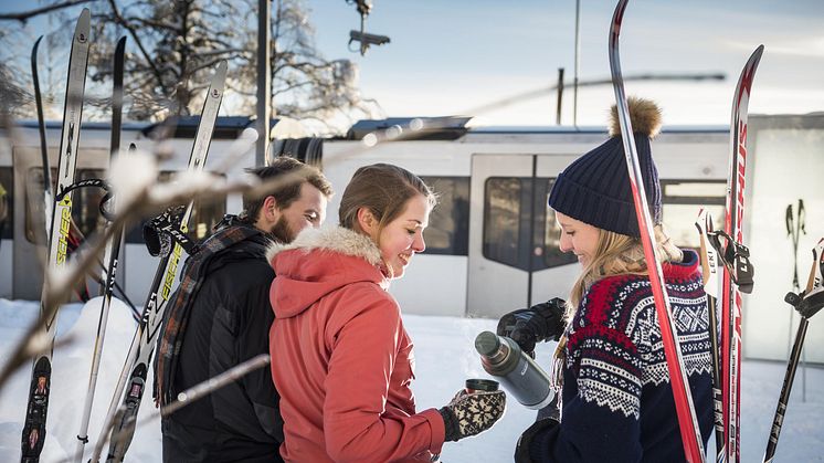 I påsken kan du reise kollektivt til mange flotte naturopplevelser - her i Oslo og Akershus.  Foto: Ruter As / Fotograf Birdy, Birgitte Heneide