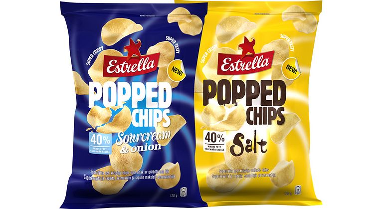 Estrella börjar poppa chips