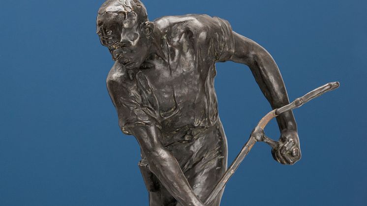 Constantin Meunier, The Mower, 1892. Bronze. Ny Carlsberg Glyptotek, Copenhagen
