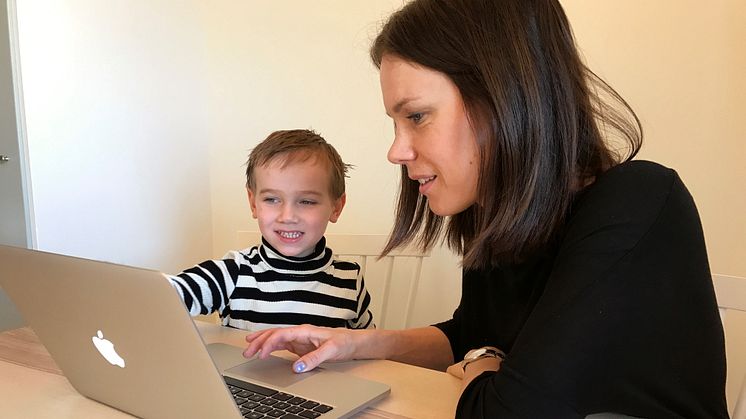 In the study, the researchers interviewed pre-school children aged 3–6 years about their experiences of family life and conflict. Photo: Anton Dahlberg