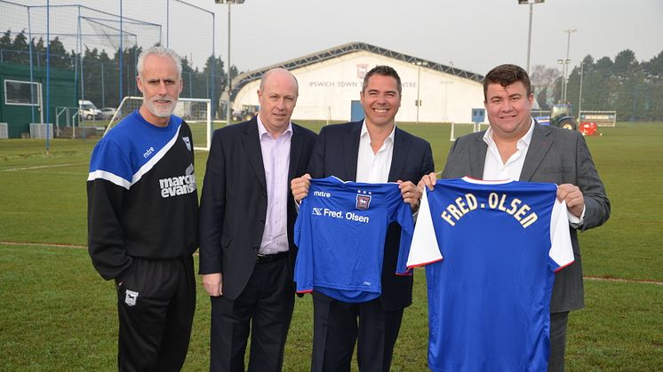 Fred. Olsen becomes Official Cruise and Travel Partner  of Ipswich Town Football Club