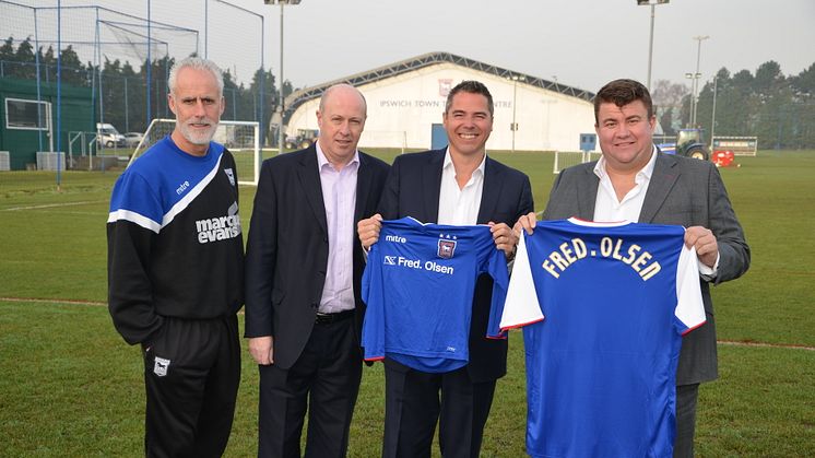 Fred. Olsen becomes Official Cruise and Travel Partner  of Ipswich Town Football Club