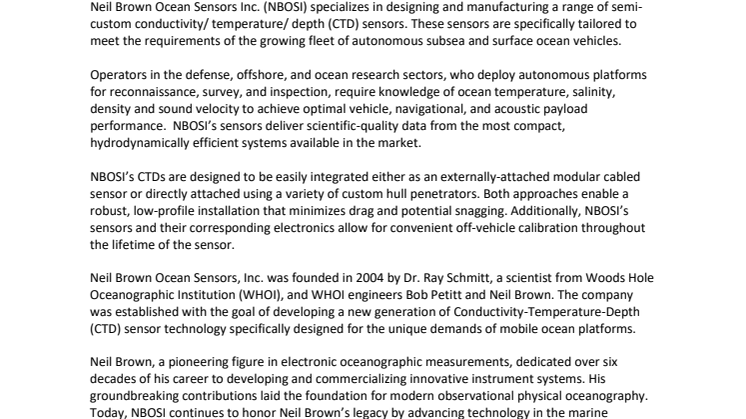 Neil Brown Ocean Sensors Inc Company overview.final.pdf