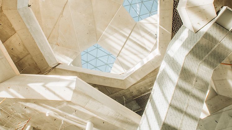 The roof of the new Deichman library is spectacular. Photo: Jo Straube