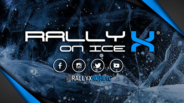 ​Tre tävlingar i årets RallyX On Ice-mästerskap