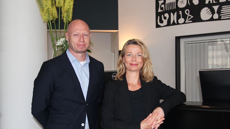 Ola Lundqvist, Senior Advisor, Elfack och Anna Jarnö, tillträdande Business Manager, Elfack 