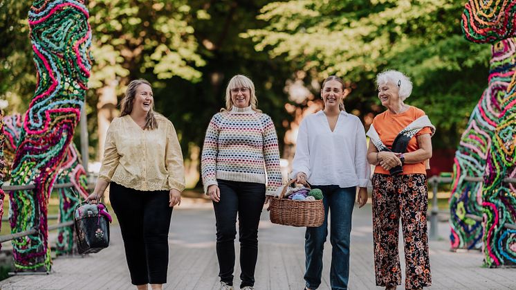 Knitting and Friends – Tillsammans mot ensamhet och psykisk ohälsa på Clarion Örebro