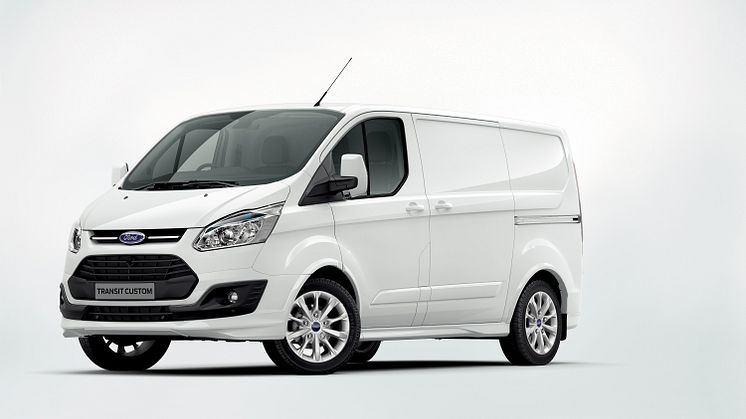 Nya, dynamiska Ford Transit Custom – en transportbil med mer elegans och funktionalitet