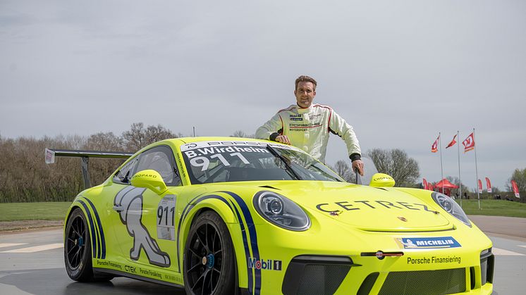 Björn Wirdheim tävlar i Porsche Carrera Cup Scandinavia