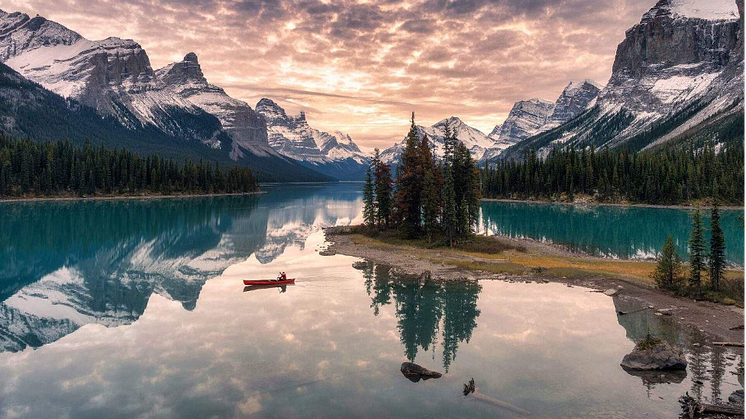 Maligne Lake, Kanada