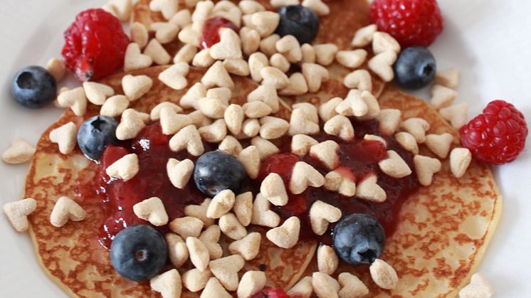 Proteinrika pannkakor med Betavivo Havrehjärtan